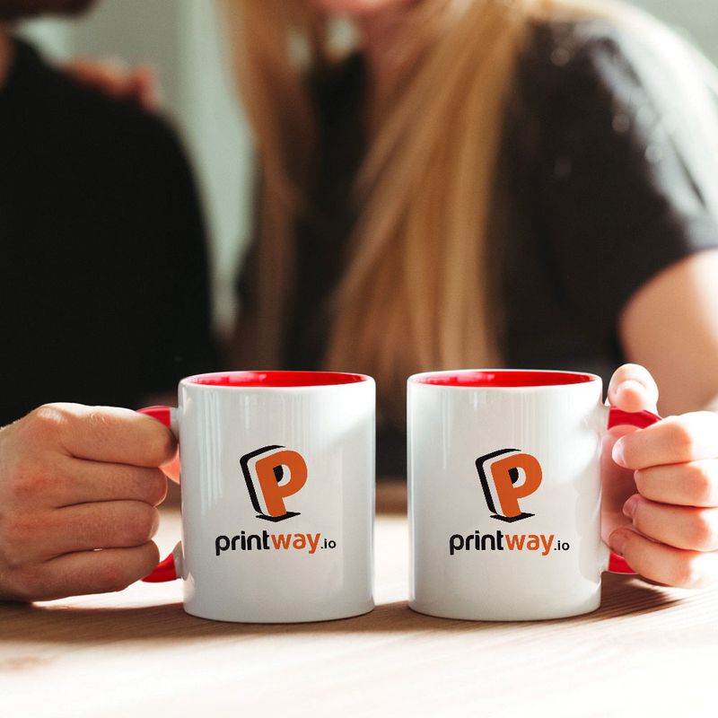 Personalized Two-tone Ceramic Mug