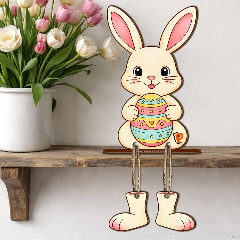 Personalized Wooden Shelf Sitter Plaque