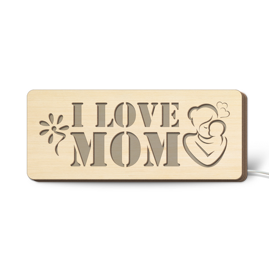 Personalized Wooden Night Light