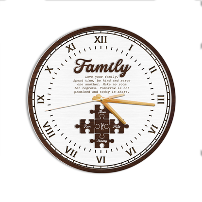 Personalized Wall Clock