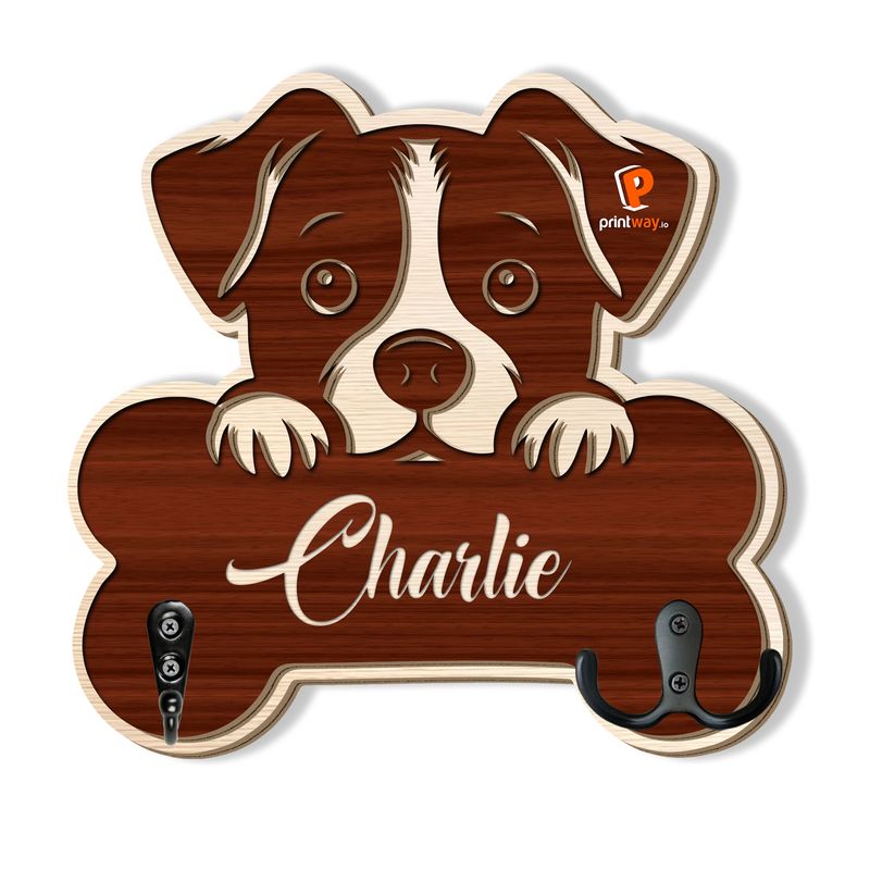 Personalized Wooden Key Holder