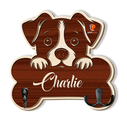 Personalized Wooden Key Holder