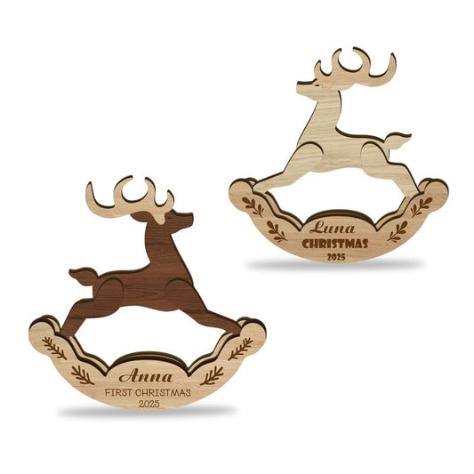 Personalized Seesaw Ornament
