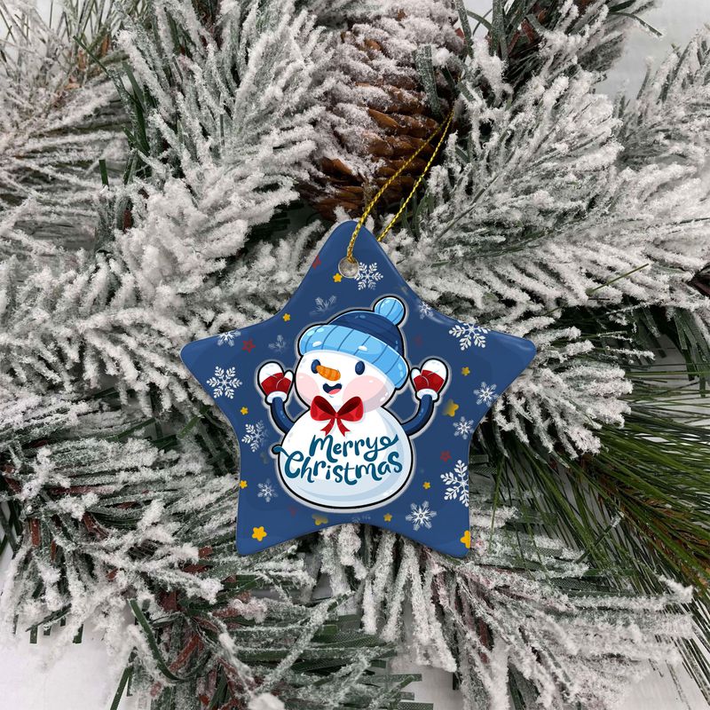 Personalized Ceramic Ornament - US