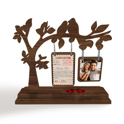 Personalized Wooden Hanging Display Stand