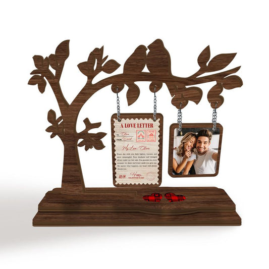 Personalized Wooden Hanging Display Stand