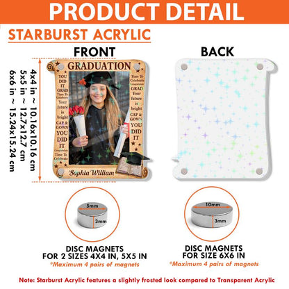 Personalized Acrylic Magnetic Photo Frame