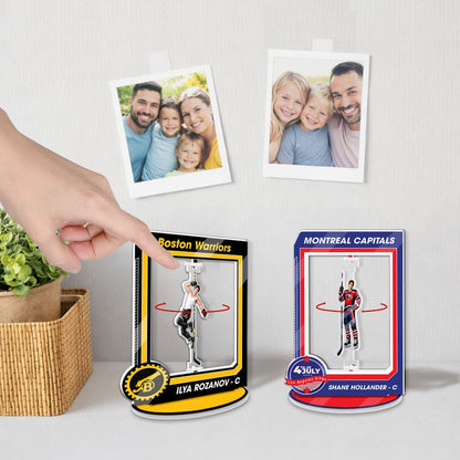 Personalized Acrylic Rotating Stand