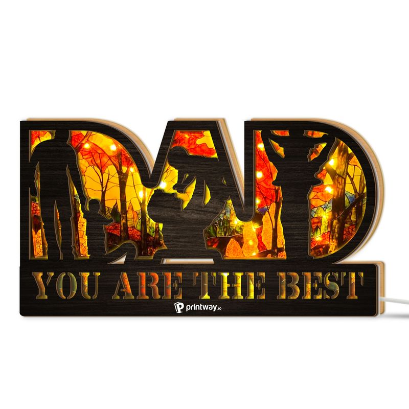 Personalized Suncatcher Night Light Box