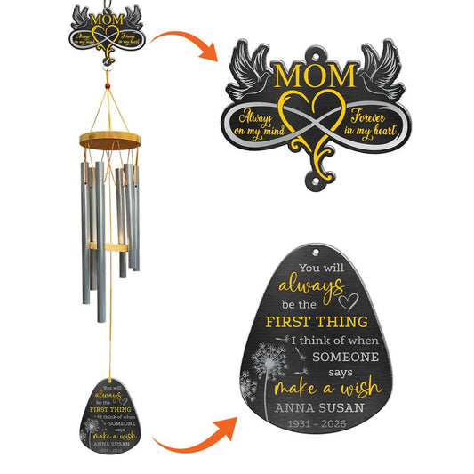 Personalized Aluminum Charms Wind Chime