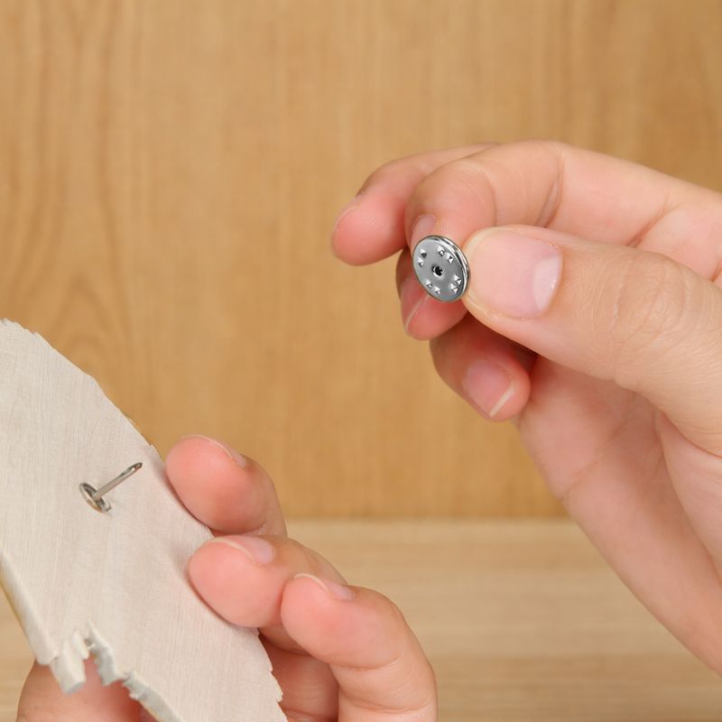 Personalized Wooden Lapel Pin