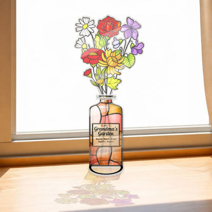 Personalized Acrylic Suncatcher Sign – Window Decor & Gift Keepsake