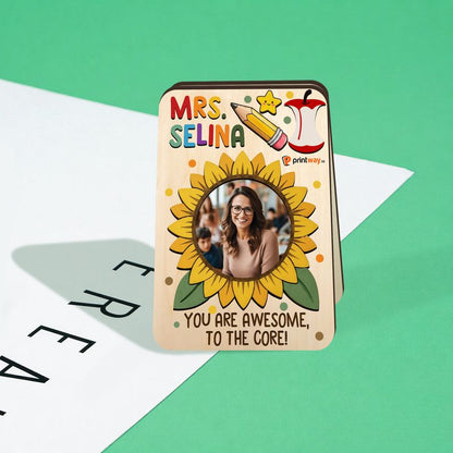 Personalized Wooden Photo Paper Clip