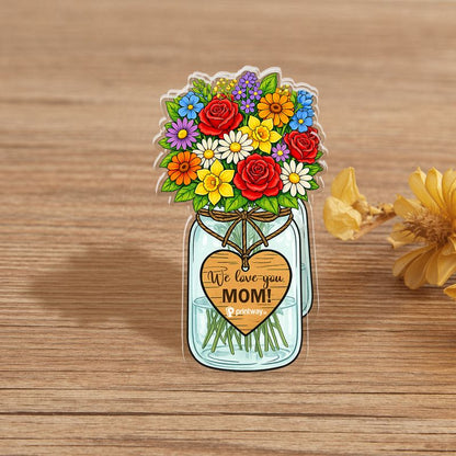 Personalized Acrylic Photo Clip – Custom Picture Holder Desk Decor Gift
