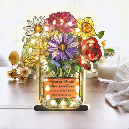 Personalized Suncatcher Night Light Box