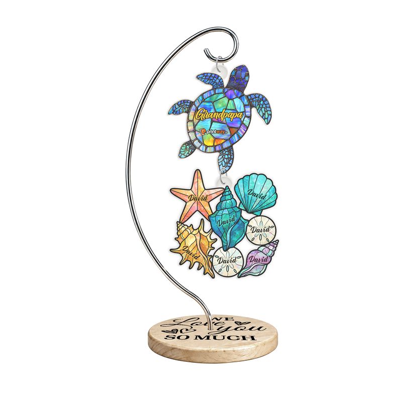 Personalized Acrylic Suncatcher with Stand – Custom Decor Gift