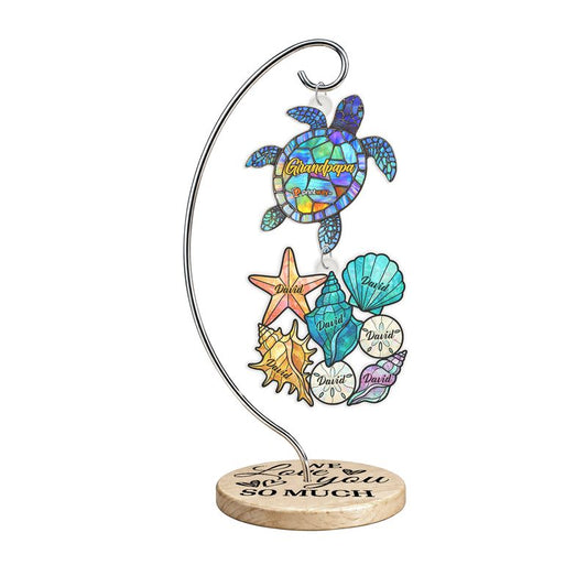 Personalized Acrylic Suncatcher with Stand – Custom Decor Gift