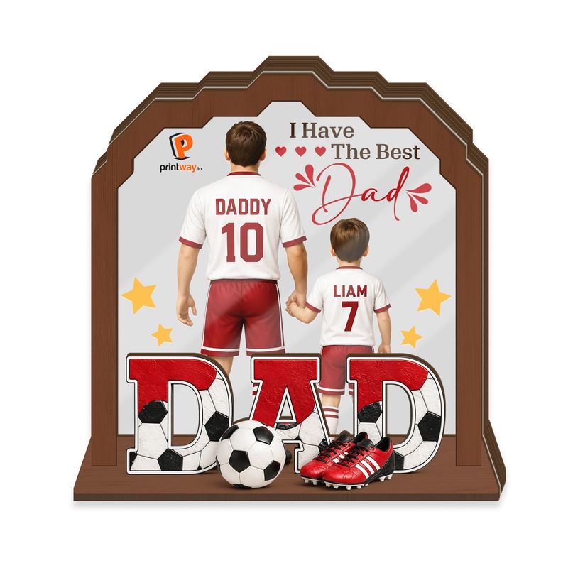 Personalized Wooden And Frosted Acrylic Light