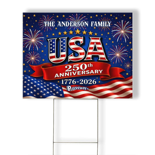 Personalized Yard Sign – Custom Outdoor Lawn Decor for Any Occasion