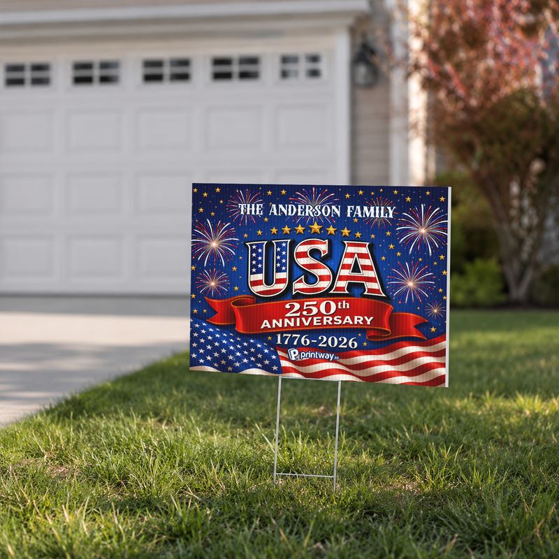 Personalized Yard Sign – Custom Outdoor Lawn Decor for Any Occasion
