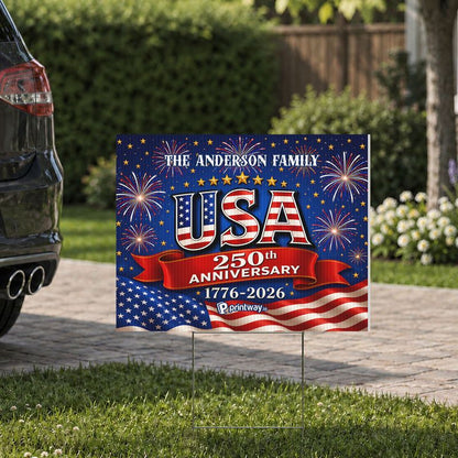 Personalized Yard Sign – Custom Outdoor Lawn Decor for Any Occasion