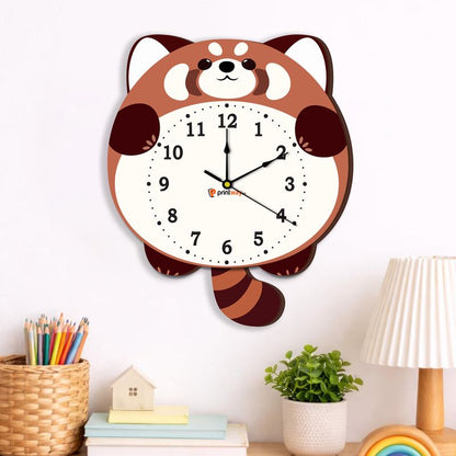 Personalized Wooden Pendulum Wall Clock – Custom Family Home Decor