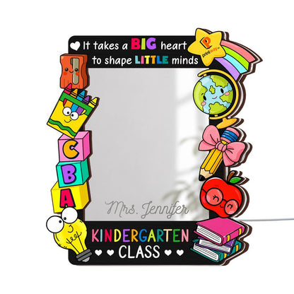 Personalized LED Night Light Sign – Custom Layered Wood & Acrylic Gift