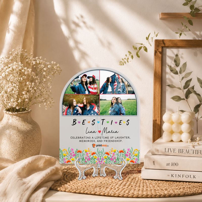 Personalized Acrylic Wedding Sign – Custom Frosted Welcome & Anniversary Decor