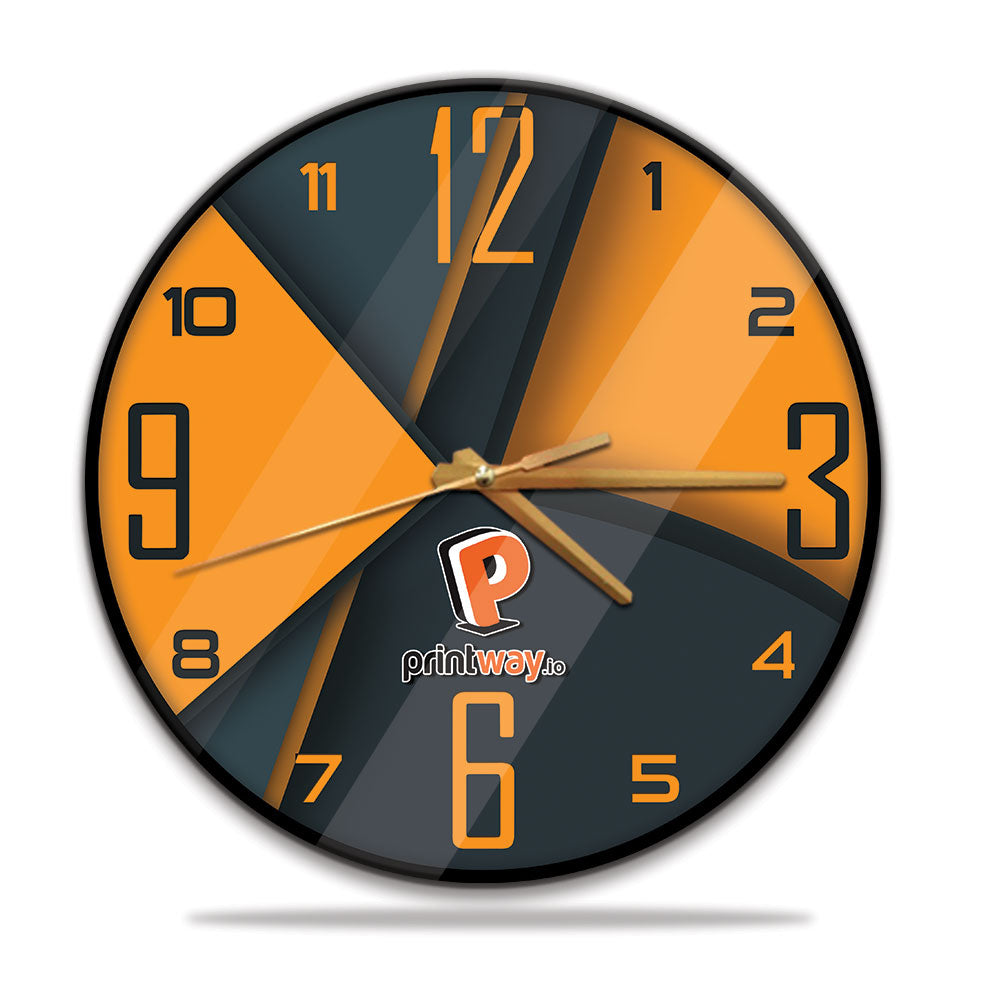 Personalized Wall Clock – Custom Home Decor Housewarming & Wedding Gift